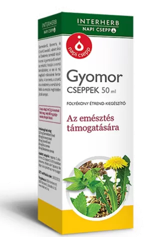 Arany Sas Gyógyszertár - Interherb napi csepp gyomor csepp 50ml