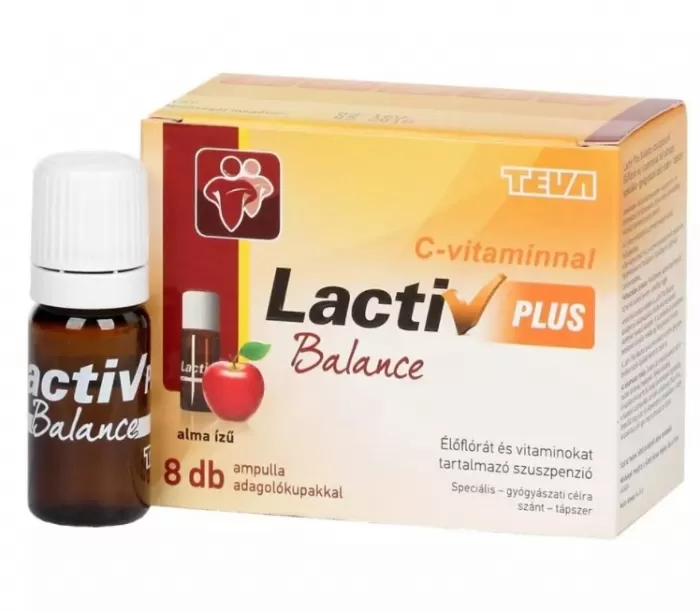 Arany Sas Gyógyszertár - Lactiv plusz balance étrendkiegészítő szuszpenzió 8x7ml