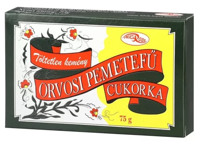 Arany Sas Gyógyszertár - Orvosi pemetefű cukorka 75g