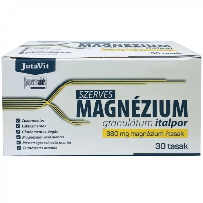 Arany Sas Gyógyszertár - Jutavit szerves magnezium gran.italpor 380mg 30x