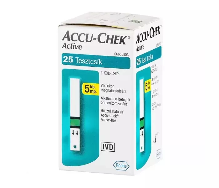 Arany Sas Gyógyszertár - Accuchek active tesztcsik 25x