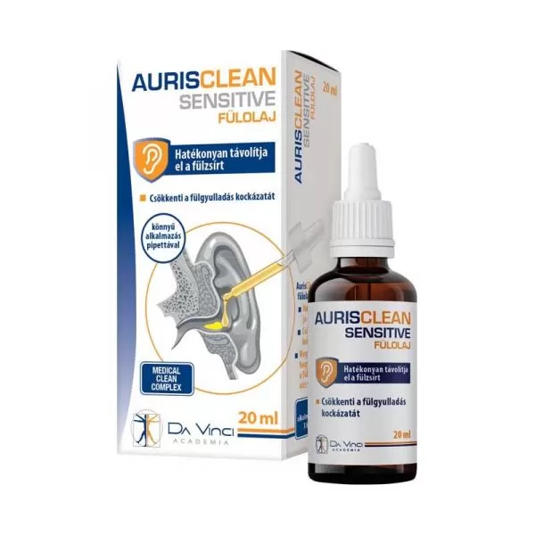 Arany Sas Gyógyszertár - Aurisclean fülolaj 20ml