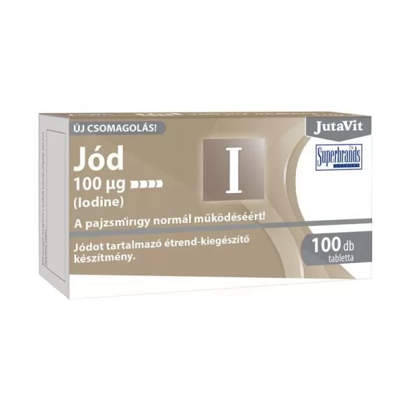 Arany Sas Gyógyszertár - Jutavit jód 100mcg tabletta 100x