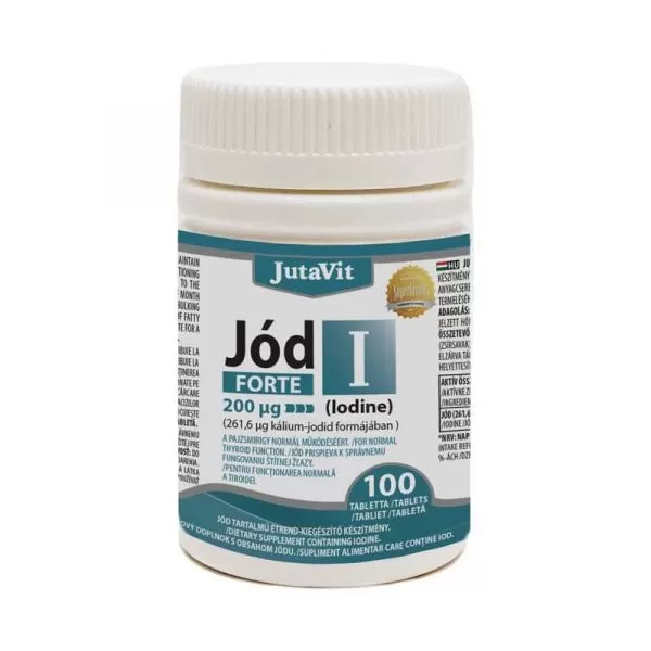 Arany Sas Gyógyszertár - Jutavit jód forte 200mcg tabletta 100x
