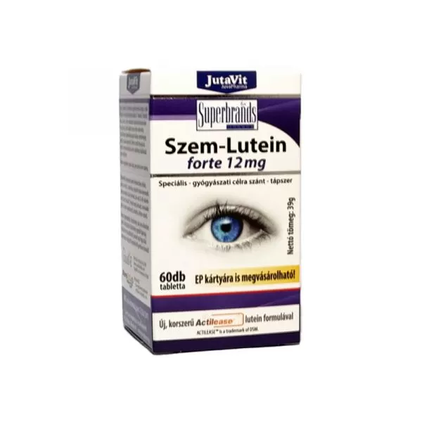 Arany Sas Gyógyszertár - Jutavit szem lutein forte 12mg. tabletta 60x