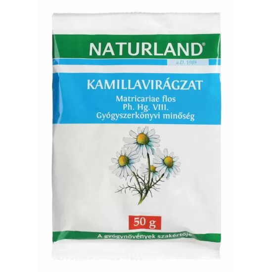Arany Sas Gyógyszertár - Naturland kamillavirag tea 50g