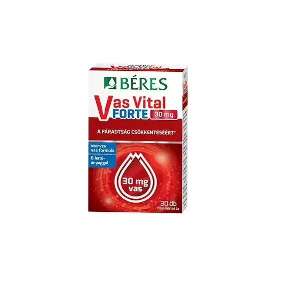 Arany Sas Gyógyszertár - Béres vas vital 30mg forte filmtabletta 30x