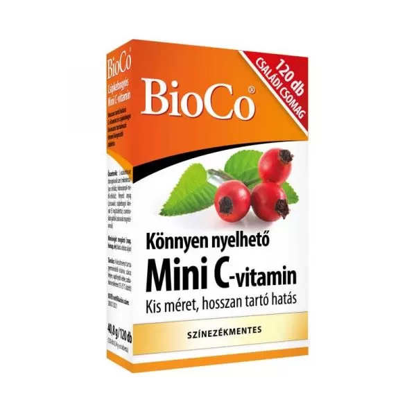 Arany Sas Gyógyszertár - Bioco mini c-vitamin 250mg tabletta 120x