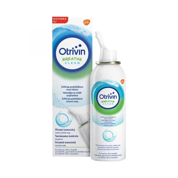 Arany Sas Gyógyszertár - Otrivin breathe clean tengervizes orrspray 100ml