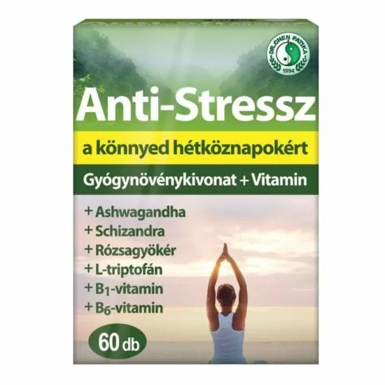 Arany Sas Gyógyszertár - Dr chen anti-stressz gyógynövények+vitamin kapszula 60x