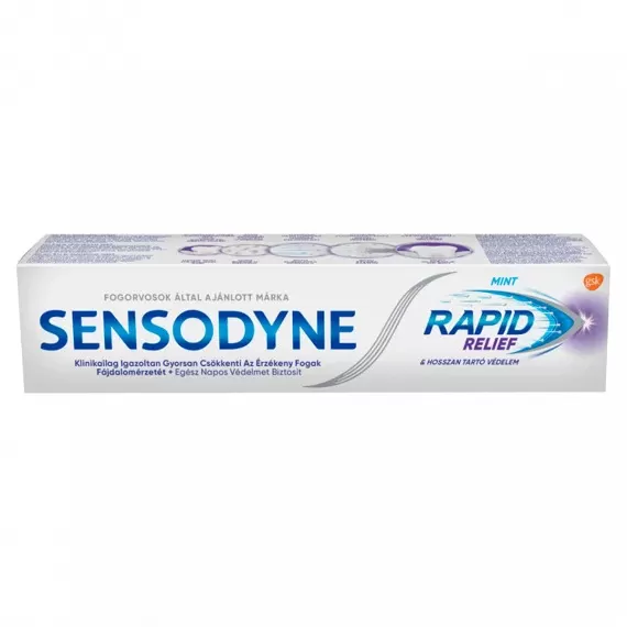 Arany Sas Gyógyszertár - Sensodyne rapid white  fogkrém 75ml