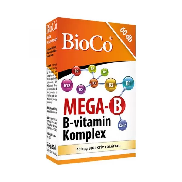 Arany Sas Gyógyszertár - Bioco mega-b-vitamin komplex filmtabletta 60x