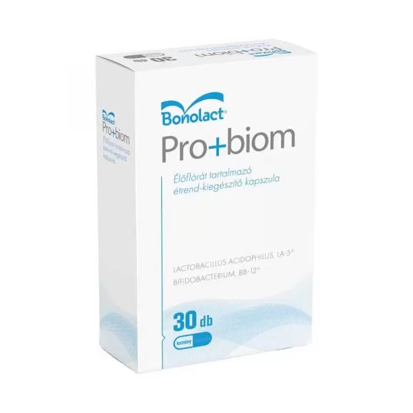 Arany Sas Gyógyszertár - Bonolact pro+biom étrendkiegészítő kapszula 30 x