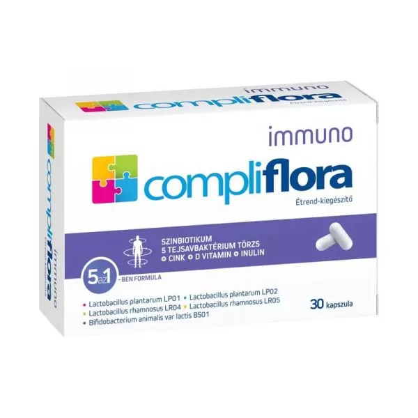 Arany Sas Gyógyszertár - Compliflora immuno étrendkiegészítő kapszula 30 x
