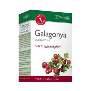 Arany Sas Gyógyszertár - Interherb napi 1 galagonya extraktum kapszula 30x
