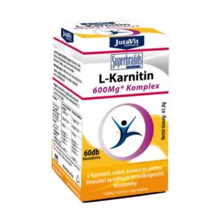 Arany Sas Gyógyszertár - Jutavit l-karnitin 600mg komplex filmtabletta 60x
