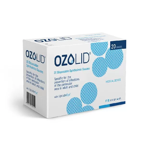 Arany Sas Gyógyszertár - Ozolid szemészeti törlőkendő egyszerhasználatos 20x