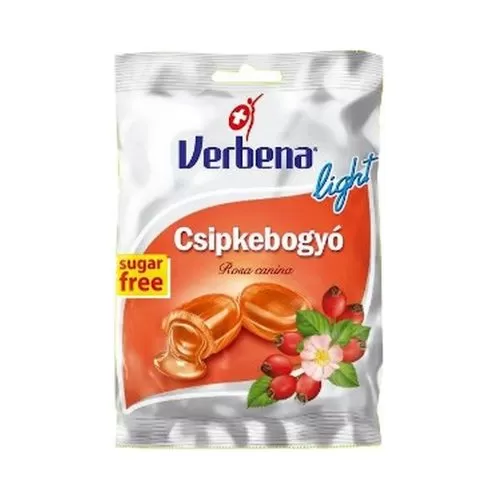 Arany Sas Gyógyszertár - Verbena light csipkebogyó cukorka 60g