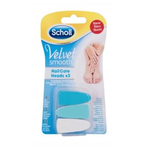 Arany Sas Gyógyszertár - Scholl velvet körömápoló utántöltő fej 3x