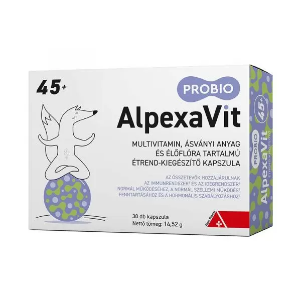 Arany Sas Gyógyszertár - Alpexavit probio 45+ kapszula 30x