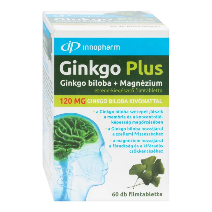 Arany Sas Gyógyszertár - Vitaplus ginkgo plus 120mg+mg filmtabletta 60db