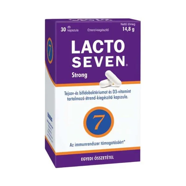 Arany Sas Gyógyszertár - Lactoseven strong kapszula 30x