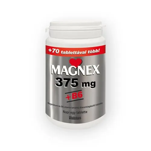 Arany Sas Gyógyszertár - Magnex 375mg+b6-vitamin tabletta 70x